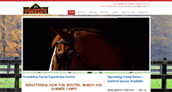 Desktop Screenshot of grandviewhorsecamp.com